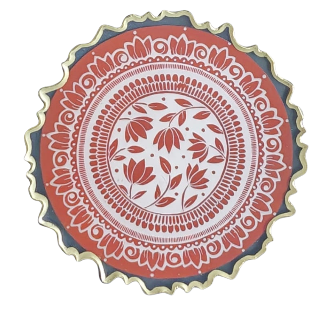 Aipan Art Plate