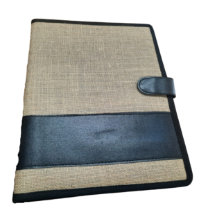 Casual Jute File Folder