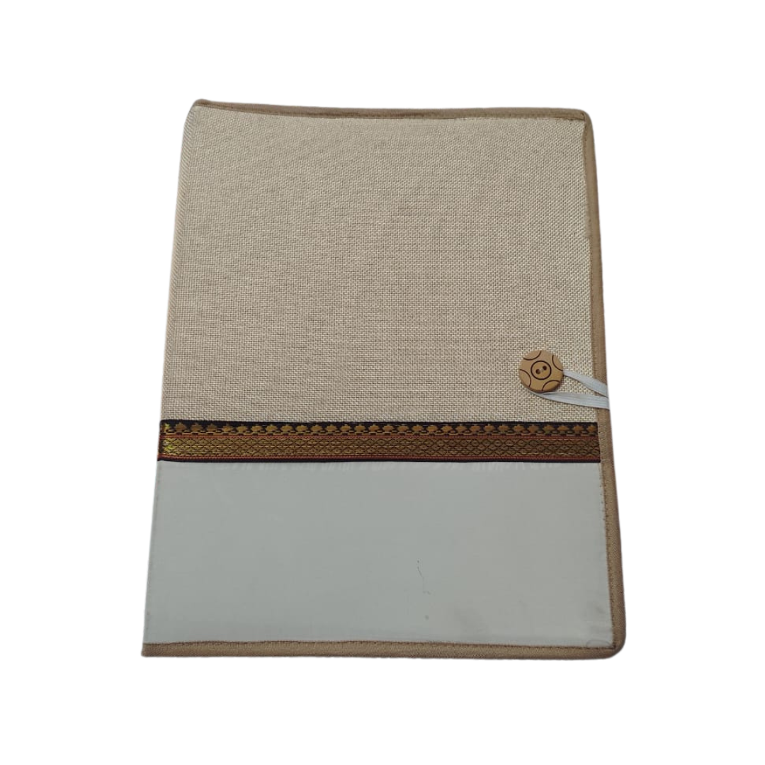 Casual Jute File Folder