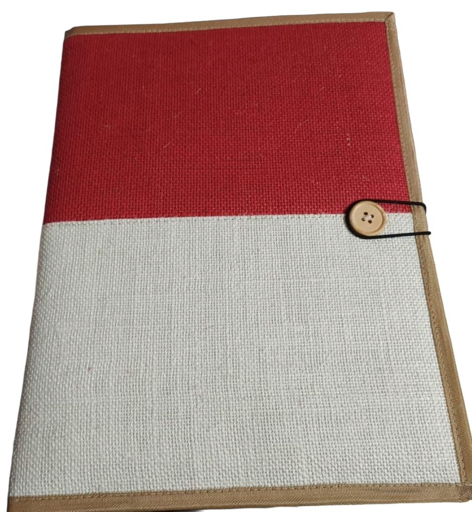 Casual Jute File Folder
