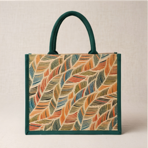 Textured-Jute-Tote-Bag